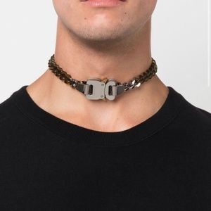 1017 ALYX 9SM Buckle Choker Necklace